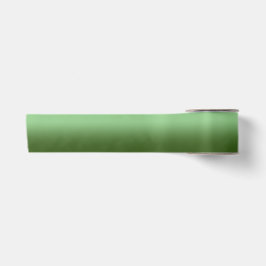 Moderne Fläche und Waldgrün Ombre Satinband