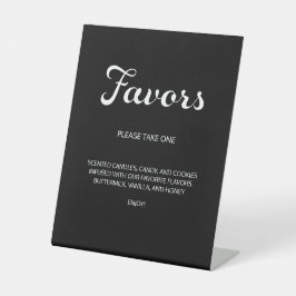 Moderne Flair Script Minimal Favoriten Schwarze Ho Sockelschild