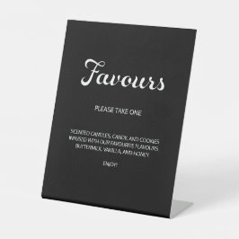 Moderne Flair Script Minimal Favoriten Schwarze Ho Sockelschild