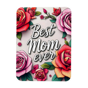 Moderne floral luxuriöse Geschenksammlung Magnet