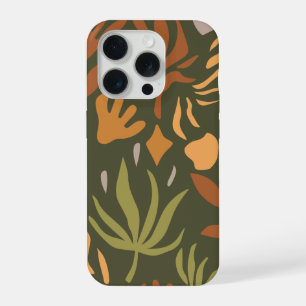 Moderne florale Abstraktion iPhone 15 Pro Hülle