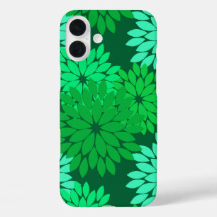 Moderne Florale Kimono-Drucke, Smaragd- und Jade-G title_seo2