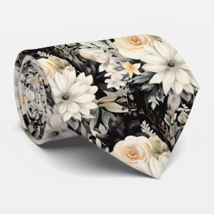 Moderne Florale Krawatte Formelle Anlässe