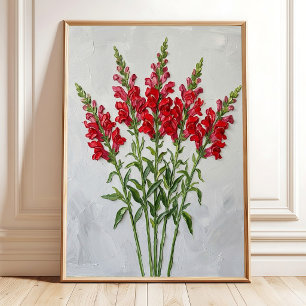 Moderne Florale Wandkunst Leinwanddruck Home Dekor Poster