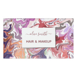 Moderne flüssige Acrylkunde Namenschild