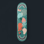 Moderne Formen Girly Rainbow Monogram Skateboard<br><div class="desc">Spaß und moderne Formen mit Regenbogen,  Schmetterling und Ladybug machen ein cooles Stadtdeck perfekt für jeden Skateboarder. Fügen Sie Ihre Monogramm-Initialen hinzu,  um Ihre Stelle zu markieren. Ideal für Fußgängersurfer und diejenigen,  die Liebe haben,  die Pipes zu reiten.</div>