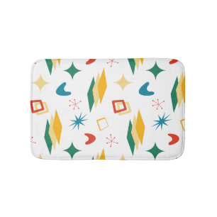 Moderne Formen - Retro-Mod, atomisch, mittelalterl Badematte