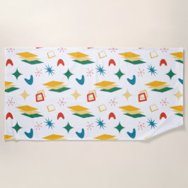 Moderne Formen - Retro-Mod, atomisch, mittelalterl Strandtuch