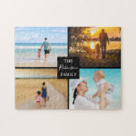 Moderne Foto Collage<br><div class="desc">Ein Foto-Collage-Puzzle, das es Ihnen ermöglicht, 4 Bilder hochzuladen und ein Quadrat, mit dem Sie den Text anpassen können.</div>