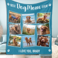 Moderne Foto Collage Pet Personalisiert Hunde Mama