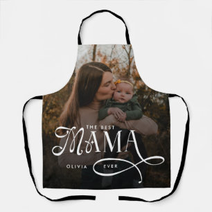 Moderne Foto-Geschenke zum Muttertag 'Beste Mama ü Schürze