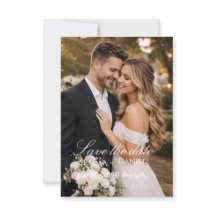 "Moderne Foto-Hochzeitsspeicher-Flat-Save-The-Date