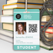 Moderne Foto-ID QR-Universität