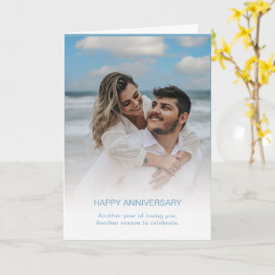 Moderne Foto-Karte mit eigener Marke Karte
