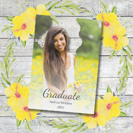 Moderne Foto-Klasse 2025 Abschluss Ankündigung