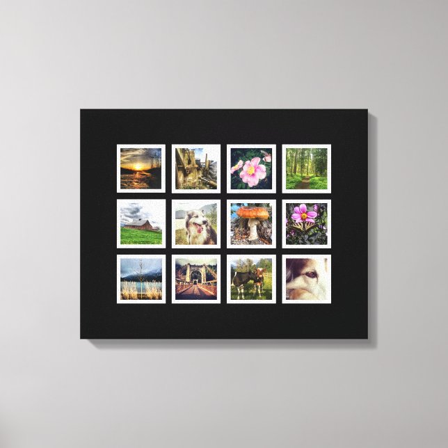 Moderne Foto Kunstsammlung Leinwanddruck (Vorderseite)