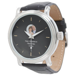 Moderne Foto-Uhr Armbanduhr