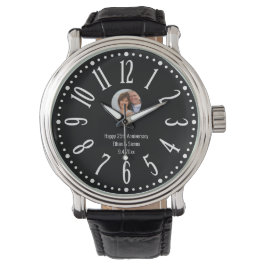 Moderne Foto-Uhr Armbanduhr