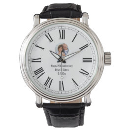 Moderne Foto-Uhr Armbanduhr