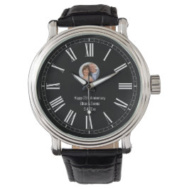 Moderne Foto-Uhr Armbanduhr