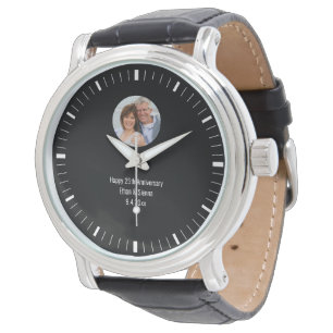 Moderne Foto-Uhr Armbanduhr