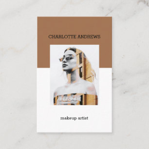 Moderne Foto Visitenkarte