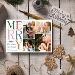Moderne FotoCollage Familienweihnachtsferien Feiertagskarte<br><div class="desc">Unsere moderne Foto Collage Family Holiday Weihnachtsgrußkarte ist der perfekte Weg, die Freude und Wärme der Saison mit Ihren Lieben zu teilen! Diese lebendige und festliche Karte ist so konzipiert, dass sie das Wesen des Zusammenlebens und Feierns einfängt und somit eine ideale Wahl ist, um den Feiertag zu verbringen. Diese...</div>
