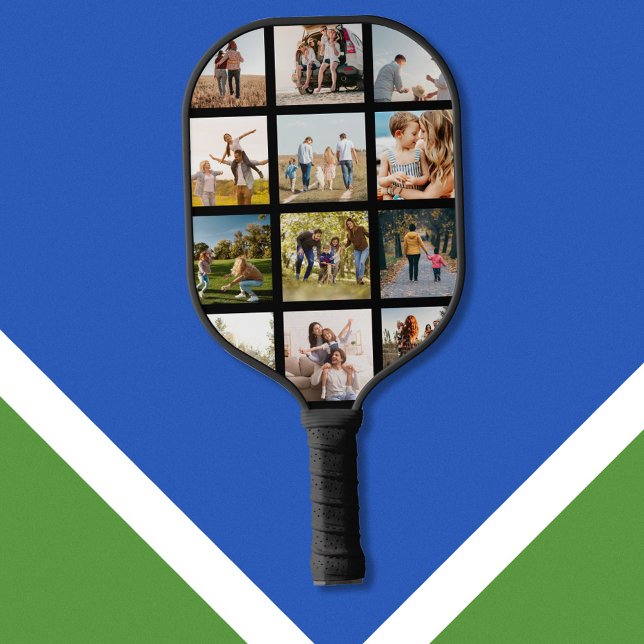 Moderne FotoCollage Pickleball Schläger (Von Creator hochgeladen)