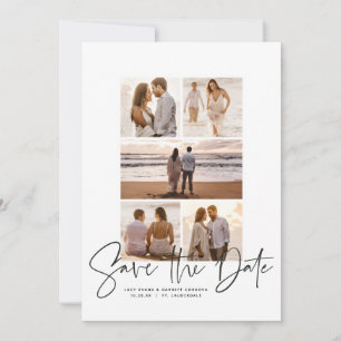 Moderne Fotocollage Save-the-Date Save The Date
