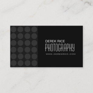 Moderne Fotograf-Visitenkarten Visitenkarte