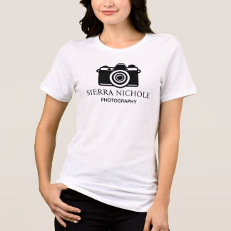 Moderne Fotografie-Kamera Schwarz Tri-Blend Shirt