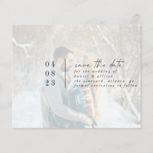 Moderne Fotografie - Rettet das Datum Flyer