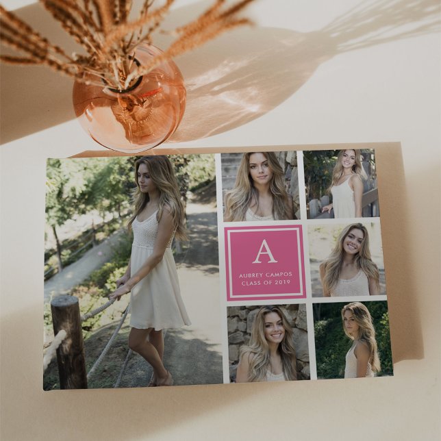 Moderne Fotolage und Monogramm-Abschluss Gästebuch (Von Creator hochgeladen)