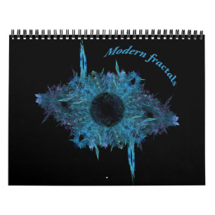 Moderne Fractals Kalender