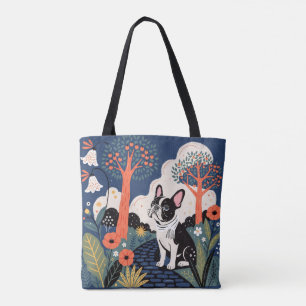Moderne Französische Bulldogge Hund Tragetasche Tasche