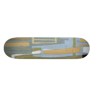 Moderne freie Ausdruck-Malerei vom Normannen Wyatt Skateboard