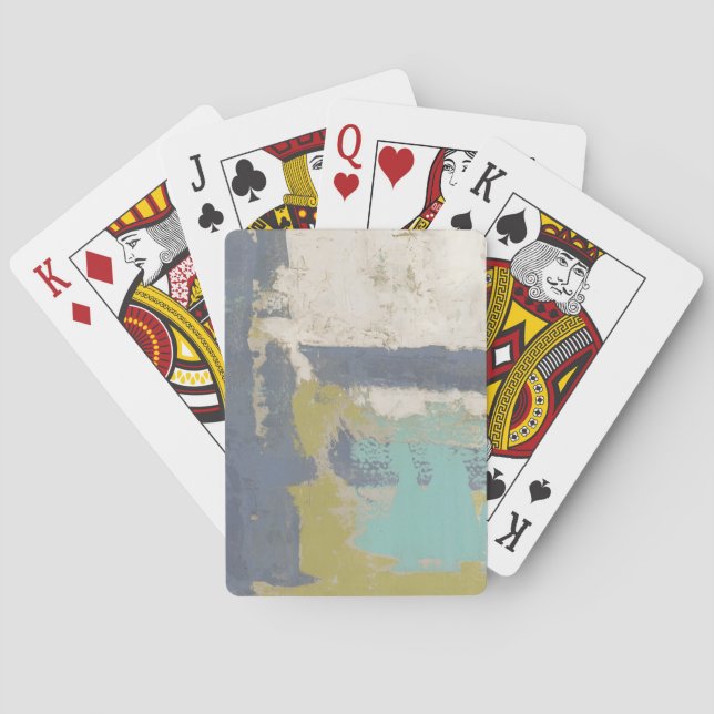 Moderne freie Ausdrucksbilder Spielkarten (Rückseite)