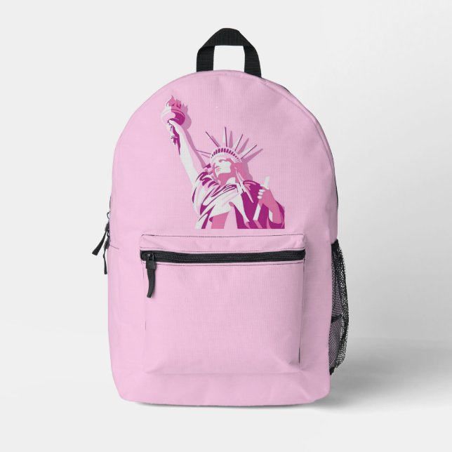 Moderne Freiheit Bedruckter Rucksack (Vorderseite)