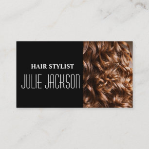 Moderne Friseur-Stylist-Dresser-Beauty-Card Visitenkarte