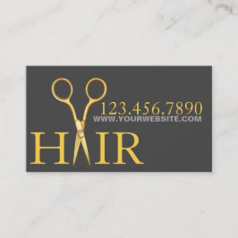 Moderne Friseursalon Stylist Business Card Visitenkarte