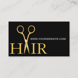 Moderne Friseursalon Stylist Business Card Visitenkarte