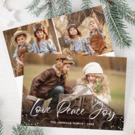 Moderne frohe Weihnachten 3 FOTO Gruß