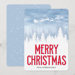 Moderne frohe Weihnachten Non-Foto