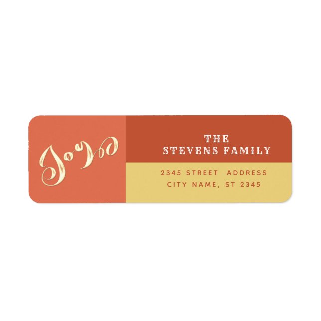 Moderne fröhliche Farbblockfreude (Vorne)