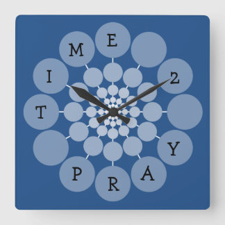 Moderne Fun Time 2 Pray Uhr