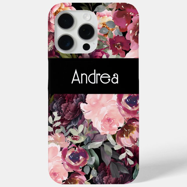 Moderne Fun Typografie Case-Mate iPhone Hülle (Rückseite)