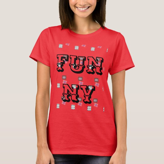 MODERNE FUNNY Women's BLACK SAND-Shirt T - Shirt (Vorderseite)