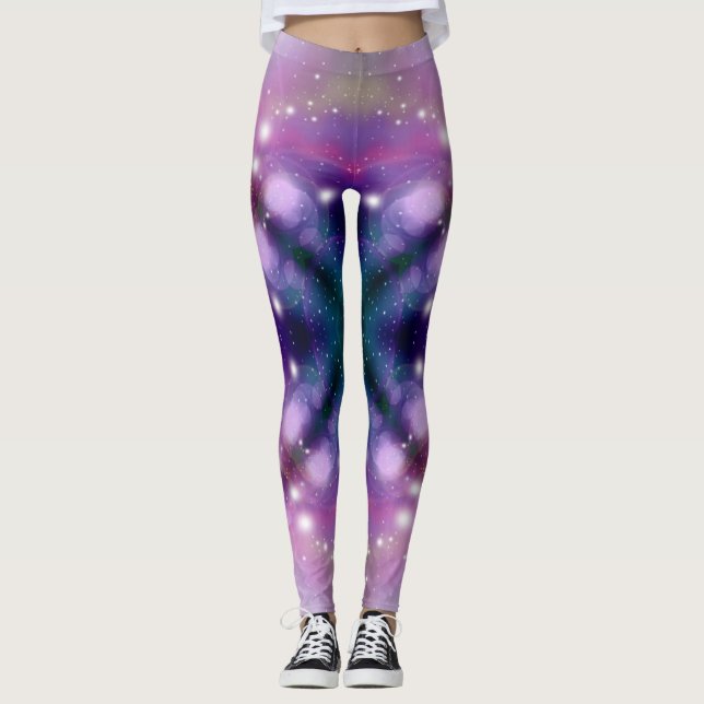 Moderne Galaxie #5 Leggings (Vorderseite)