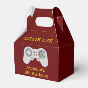Moderne Gamer aller Altersgruppen Geschenkschachtel