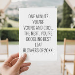 Moderne Geburtstagsparty Funny Mama Vater Karte<br><div class="desc">Moderne Geburtstagsparty Funny Mama Vater Beste Freundschaftskarte</div>